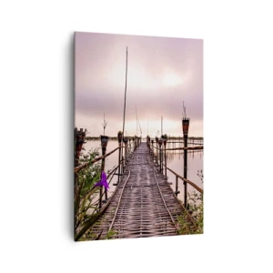 Lærredstryk - Billede på lærred - Den stille og rolige atmosfære i Asien - 70x100 cm