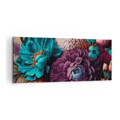 Lærredstryk - Billede på lærred - Natur i overflod - 100x40 cm