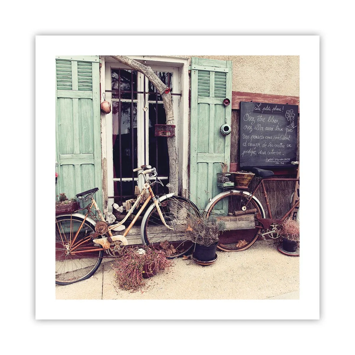 Plakat - Længe leve provinsen - 50x50 cm