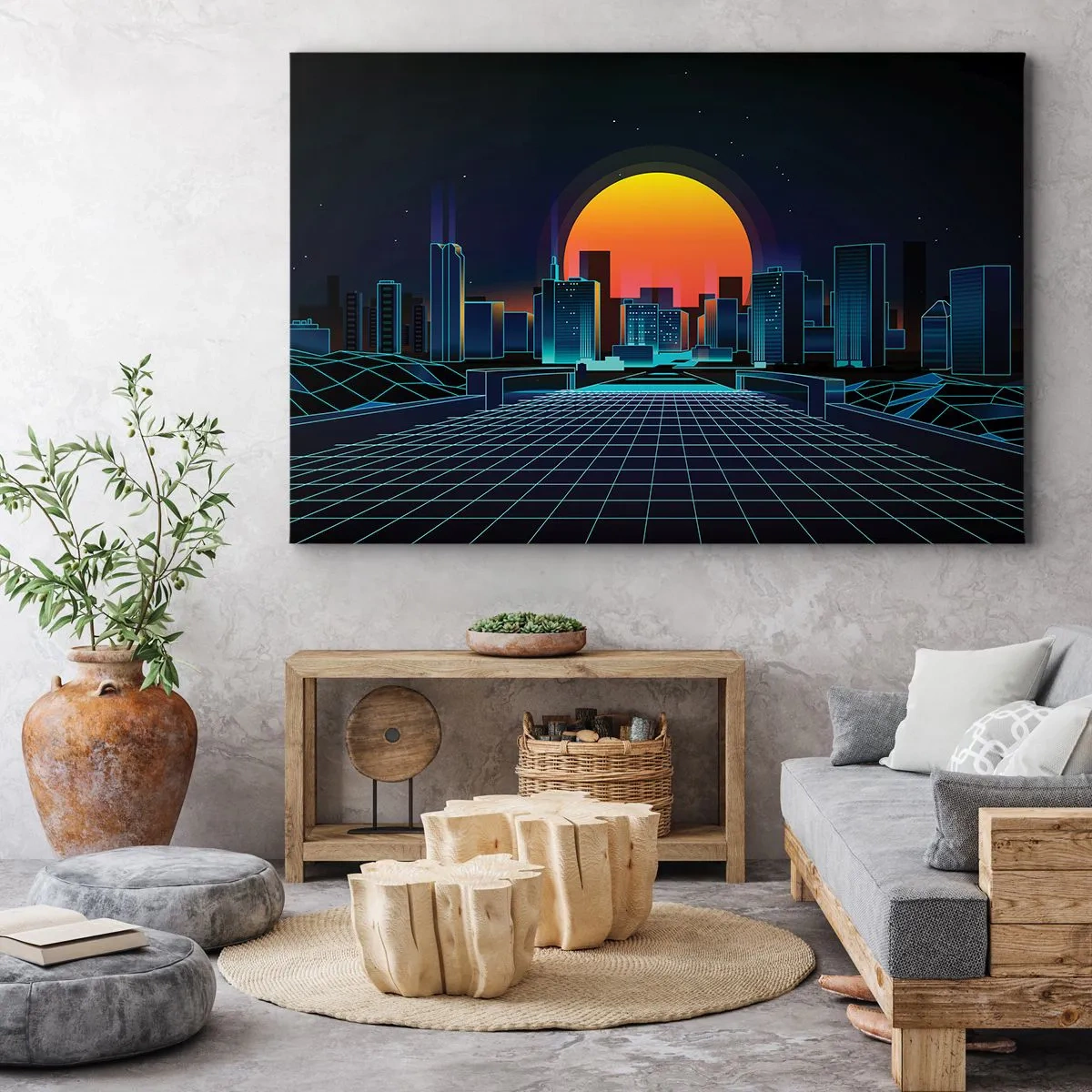 Lærredstryk - Billede på lærred - Vil du stadig gerne komme til den ægte vare? - 120x80 cm