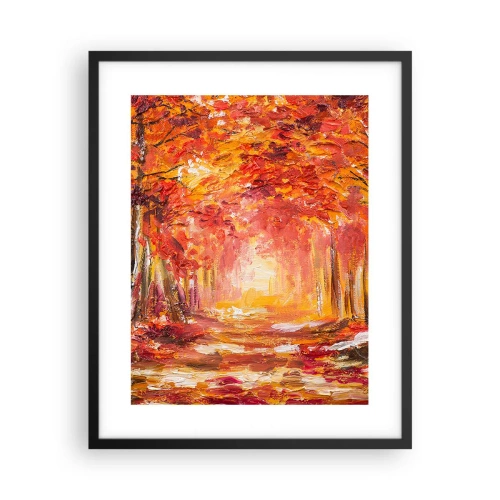 Plakat i sort ramme - Kobberskov - 40x50 cm