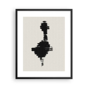 Plakat i sort ramme - Fantasiens vibrationer - 40x50 cm