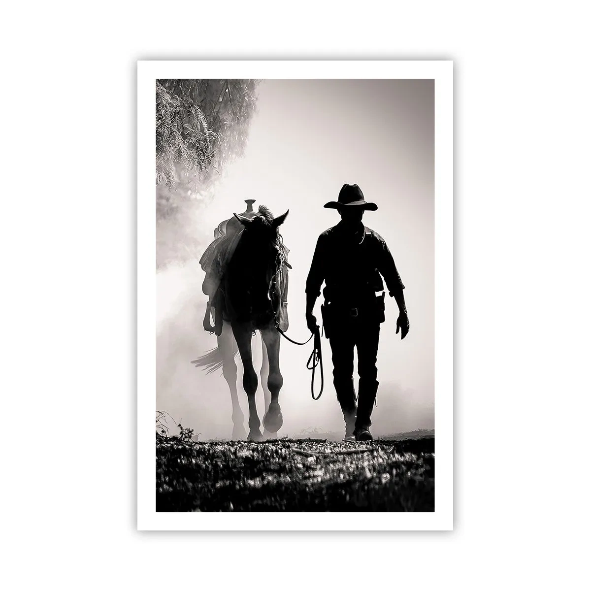 Plakat - En morgen i Texas - 61x91 cm