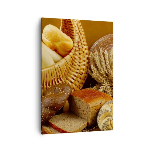 Lærredstryk - Billede på lærred - Vi slap væk igen - 70x100 cm