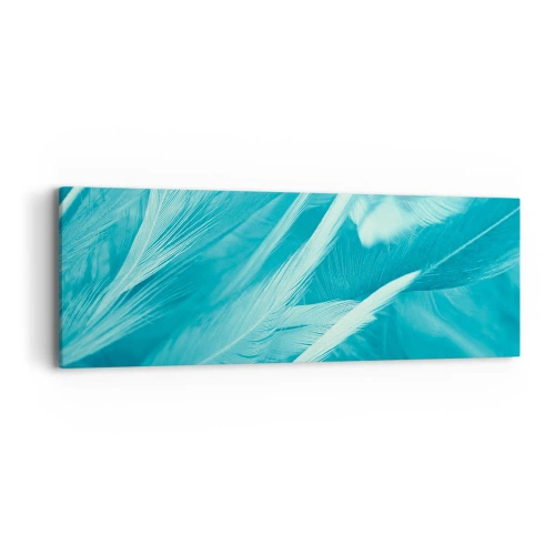 Lærredstryk - Billede på lærred - At drukne i fluff - 90x30 cm