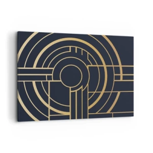 Lærredstryk - Billede på lærred - At vende tingene på hovedet - 100x70 cm