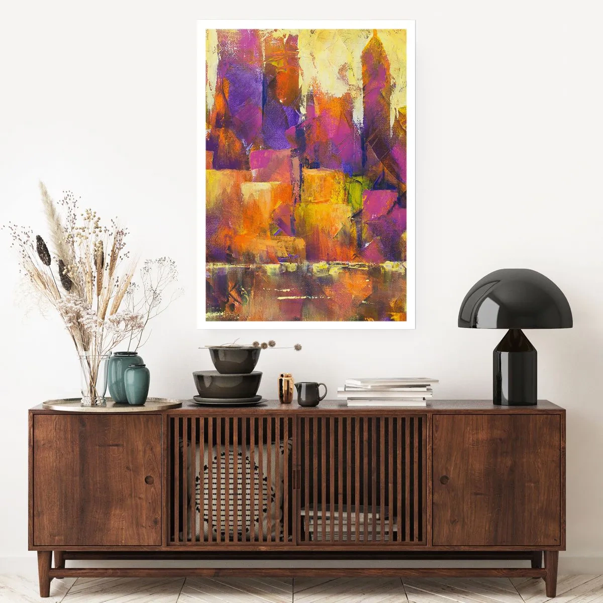 Plakat - Metropolitansk sammensætning - 50x70 cm