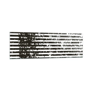 Billede på glas - Rytme og støj - 160x50 cm