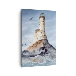 Lærredstryk - Billede på lærred - Uovervindelig - 80x120 cm