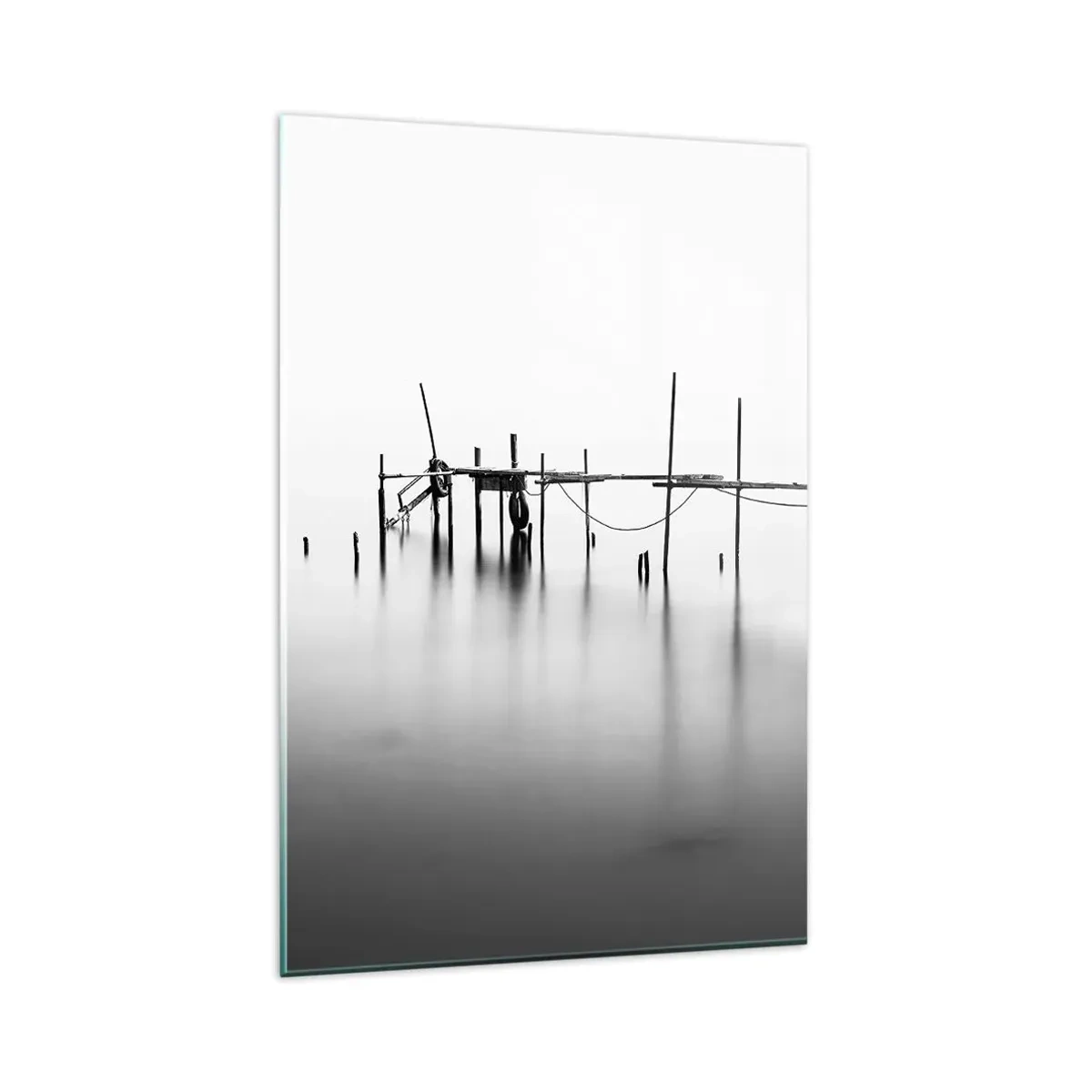 Billede på glas - Hvad nu, hvis verden ikke eksisterer? - 80x120 cm