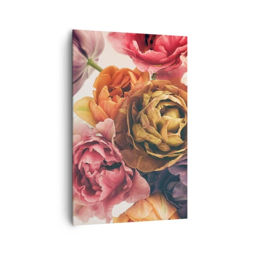 Lærredstryk - Billede på lærred - Fejring af livet - 80x120 cm