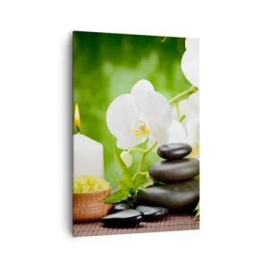Lærredstryk - Billede på lærred - Duftende, blomstret, delikat touch - 70x100 cm
