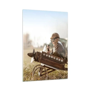 Billede på glas - Start mod drømmen - 50x70 cm