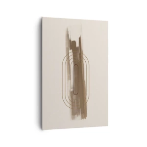 Lærredstryk - Billede på lærred - Et pust af gråvejr - 80x120 cm