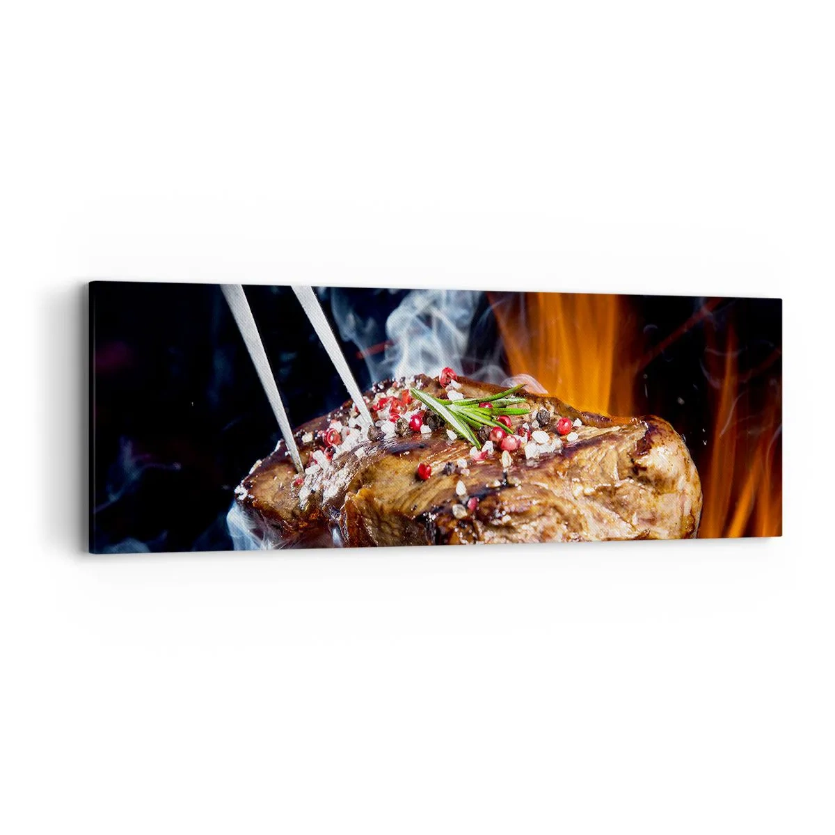 Lærredstryk - Billede på lærred - Saftig og velduftende - 90x30 cm