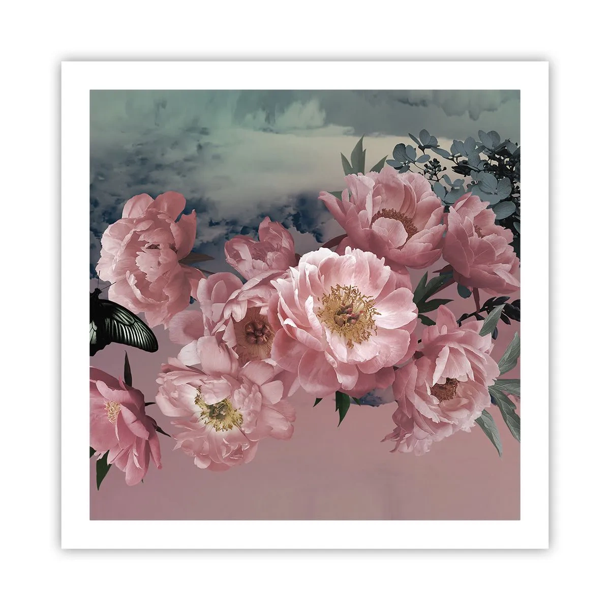 Plakat - Højdepunktet af romantikken - 60x60 cm