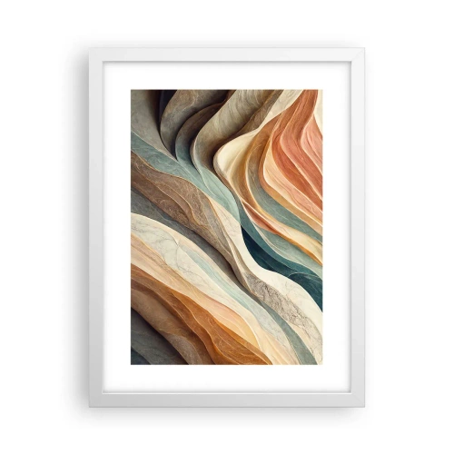 Plakat i hvid ramme - Øjeblikke før forandring - 30x40 cm