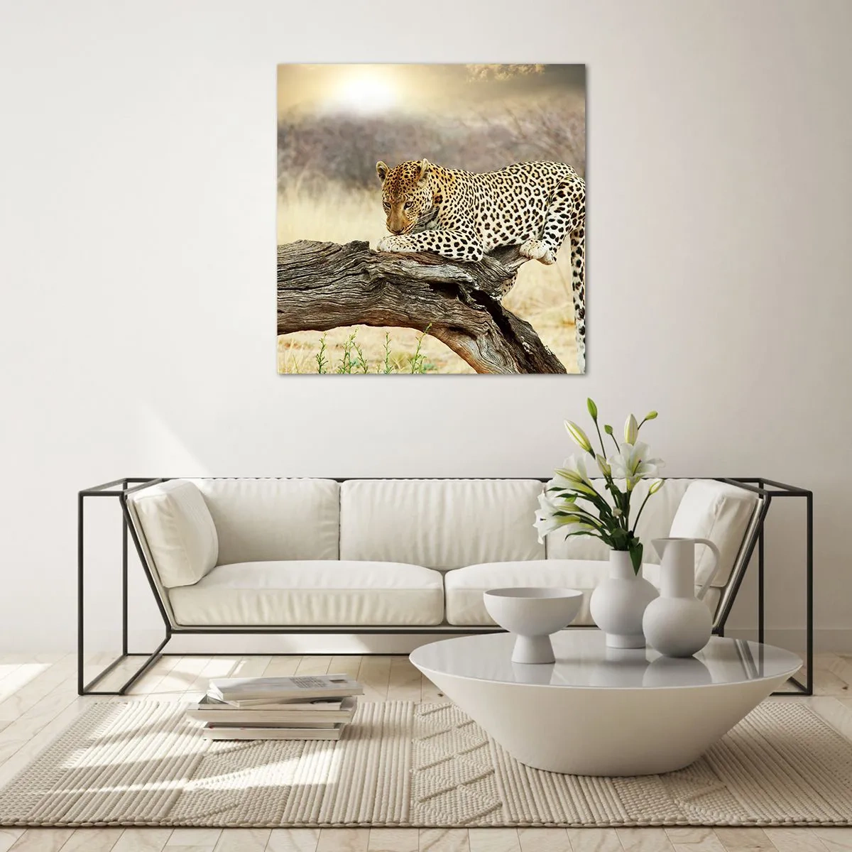 Billede på glas - Jeg går min egen vej - 40x40 cm