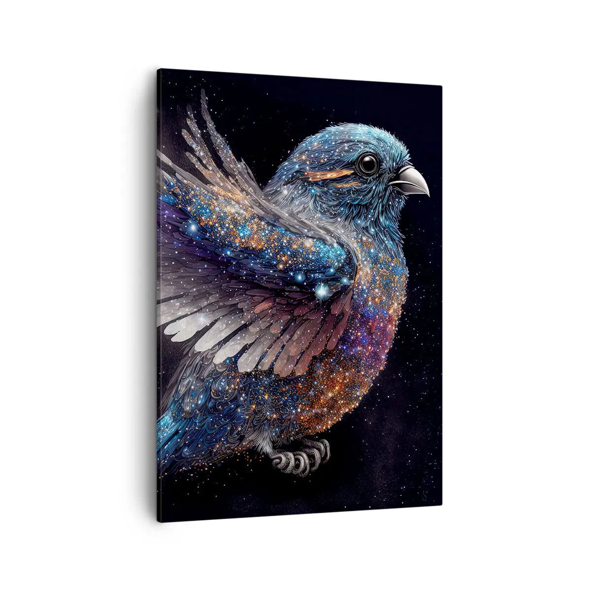Lærredstryk - Billede på lærred - Diamantspurv - 50x70 cm