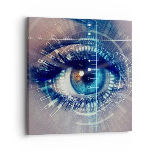 Lærredstryk - Billede på lærred - Du tror, ​​du kender mig - 30x30 cm