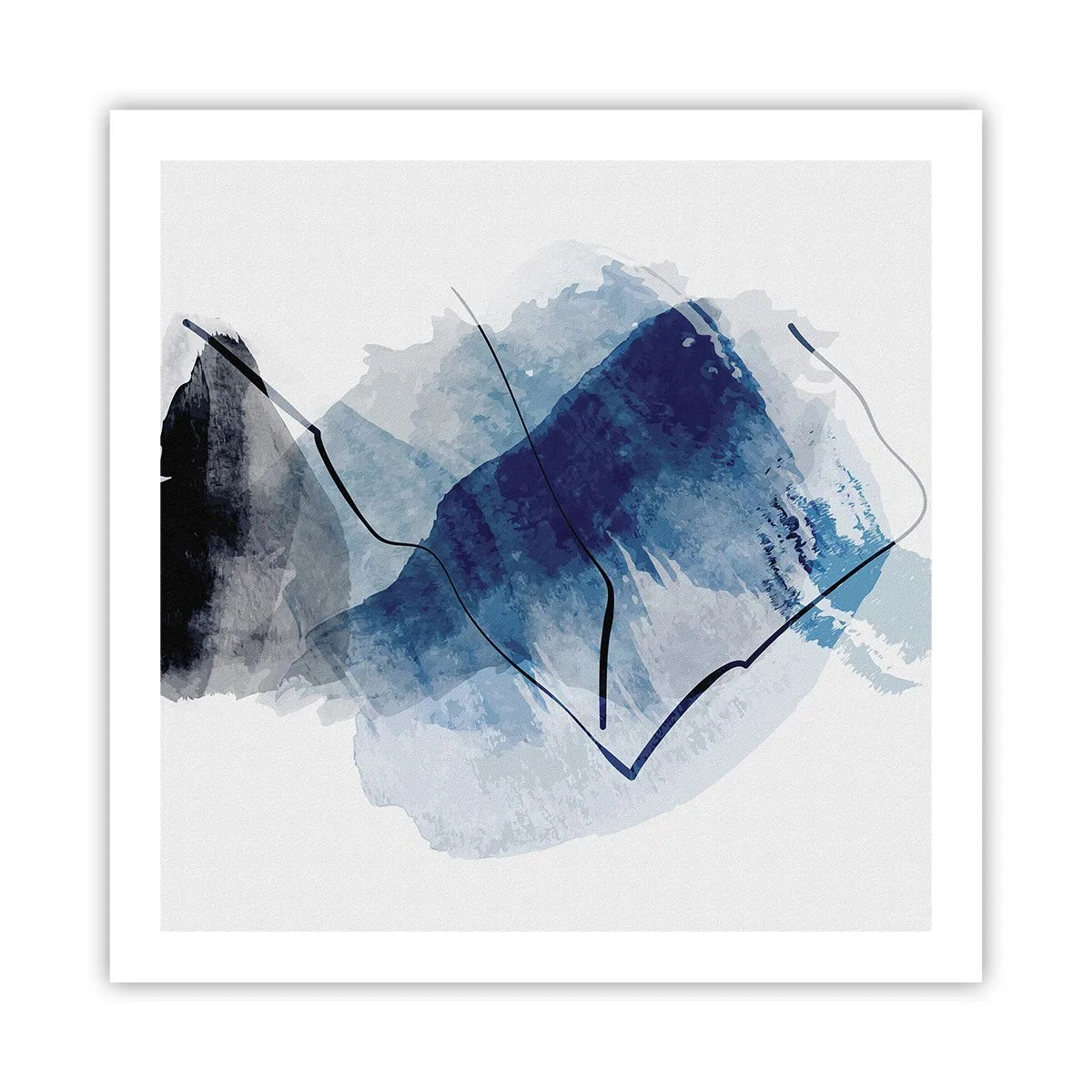 Plakat - Isbjerg - 60x60 cm
