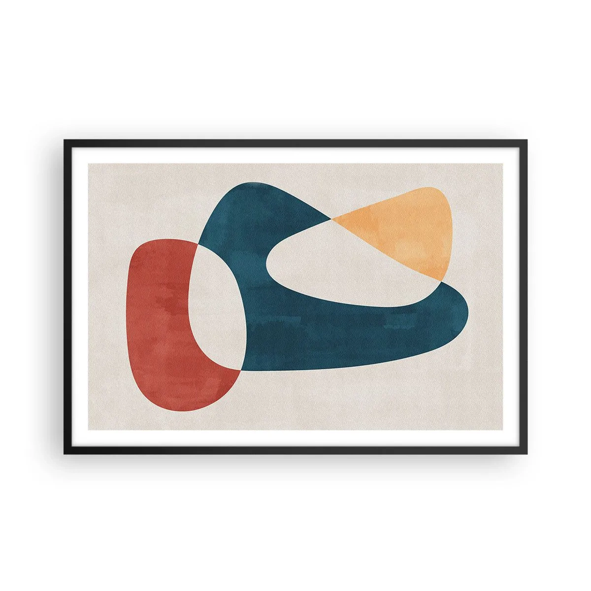 Plakat i sort ramme - Påvirkninger og metamorfoser - 91x61 cm