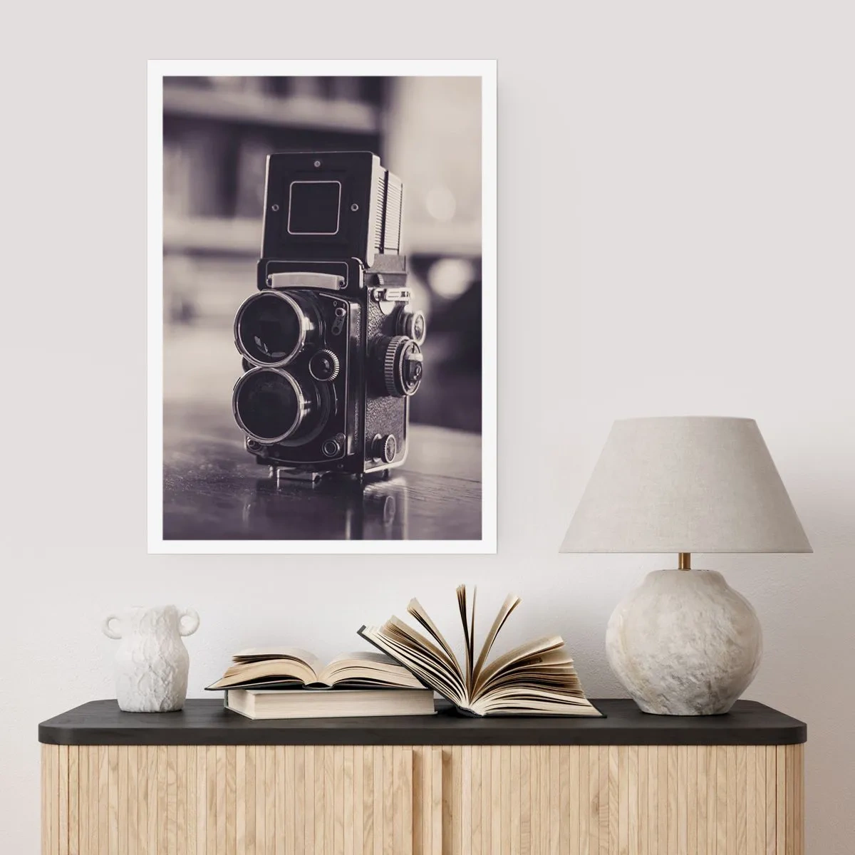 Plakat - Magien i et gammelt fotografi - 40x50 cm