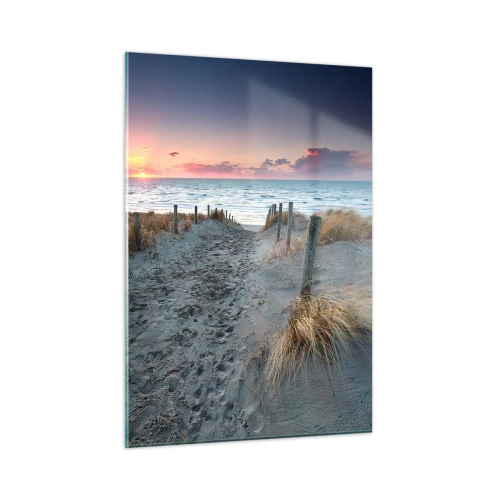 Billede på glas - Du har udgydt en regnbue af strålende pragt.... - 50x70 cm