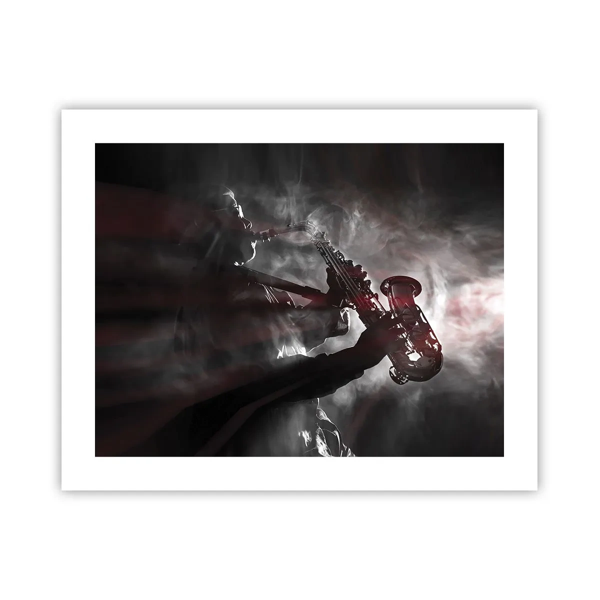 Plakat - I jazzens dampe - 50x40 cm