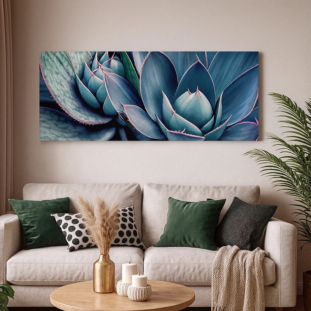 Lærredstryk - Billede på lærred - Vital kraft - 30x30 cm