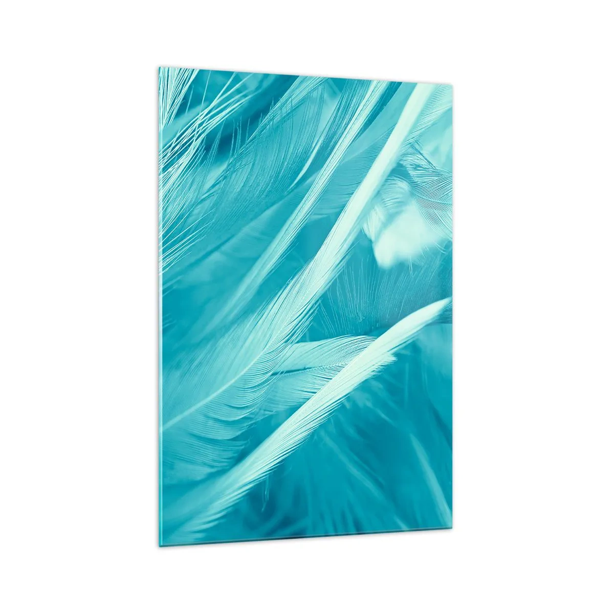 Billede på glas - At drukne i fluff - 70x100 cm