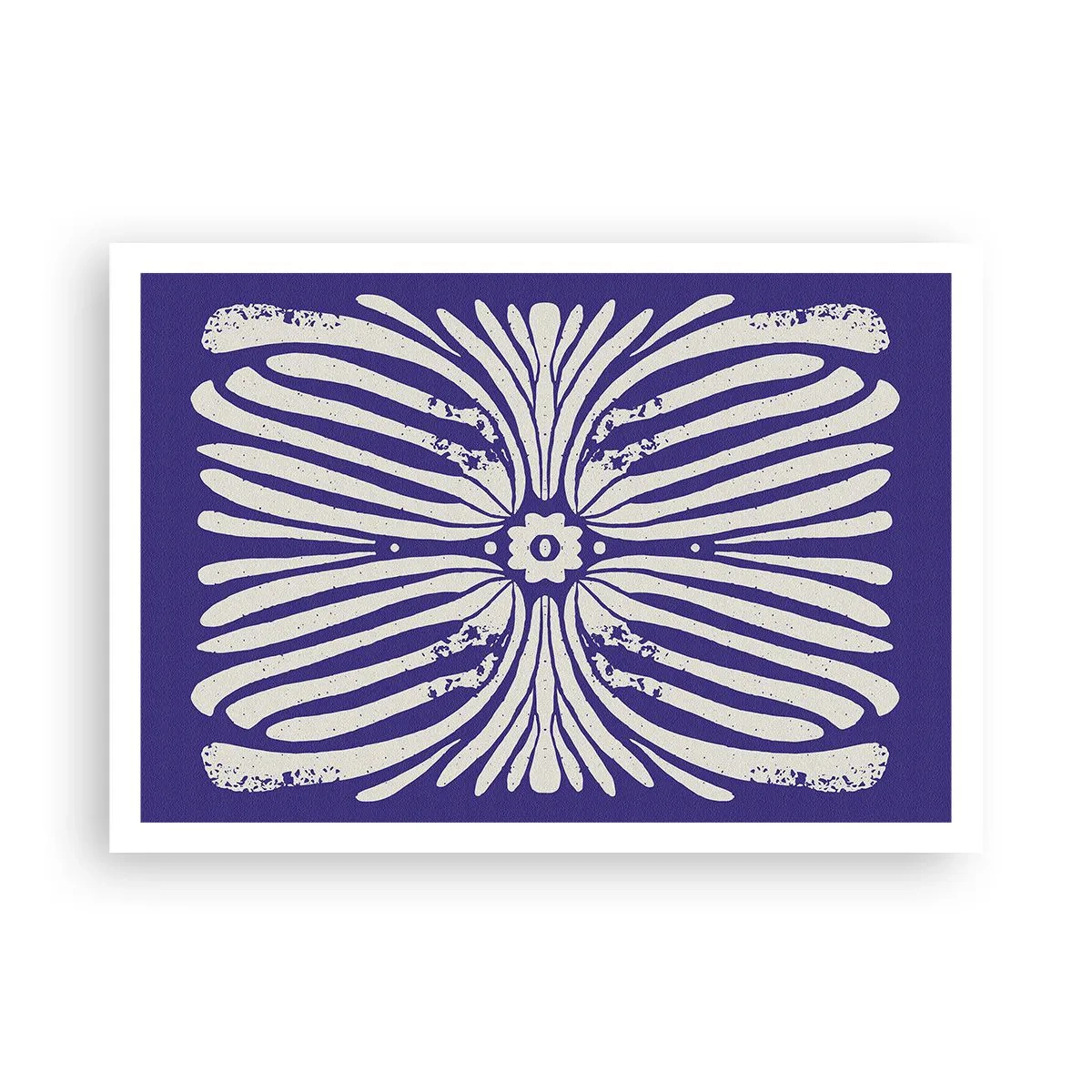 Plakat - Etniske inspirationer - 100x70 cm