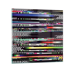 Billede på glas - Det kontrollerede billede af virkeligheden - 70x70 cm