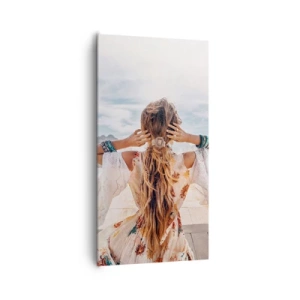 Lærredstryk - Billede på lærred - På vej mod lykken - 65x120 cm