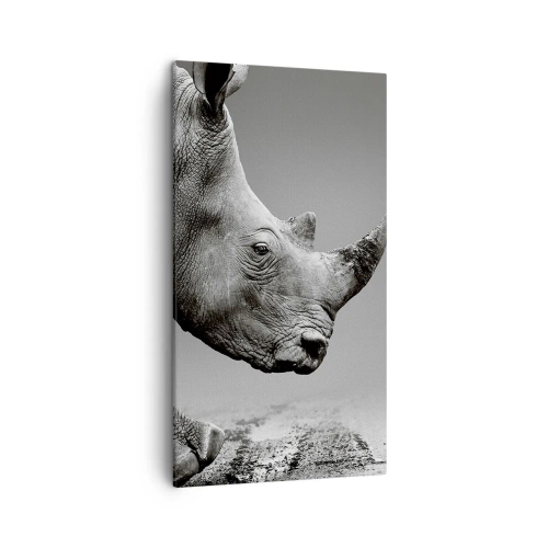 Lærredstryk - Billede på lærred - En ustoppeli - 45x80 cm