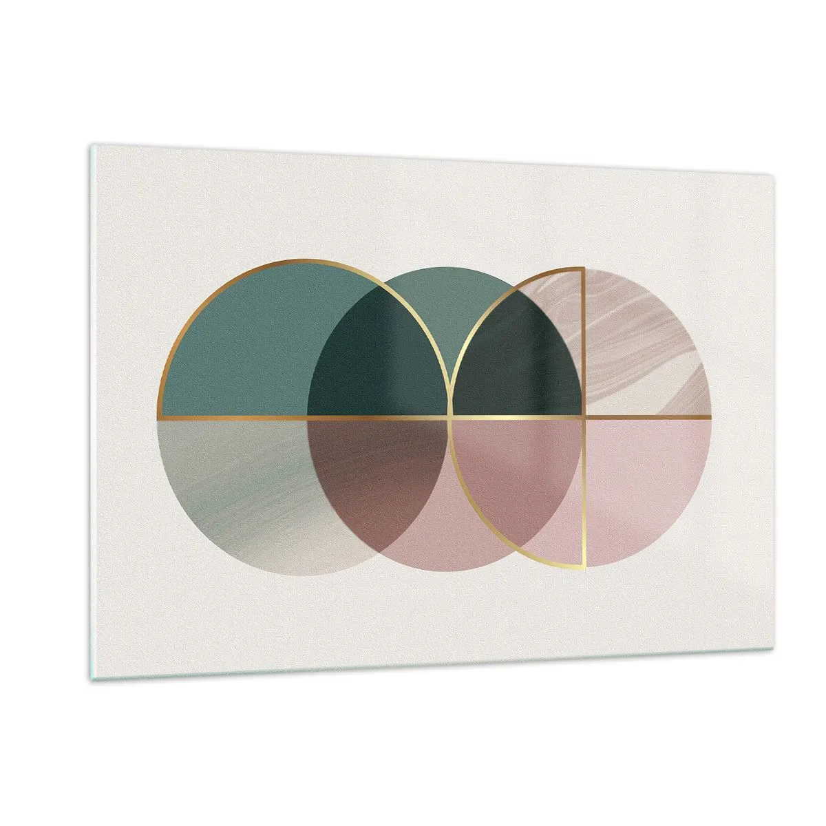 Billede på glas - Hjul for hjul… - 120x80 cm
