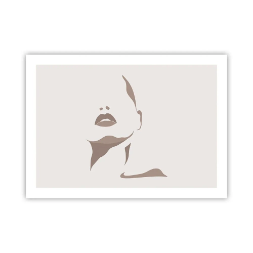 Plakat - Skabt af lys og skygge - 70x50 cm