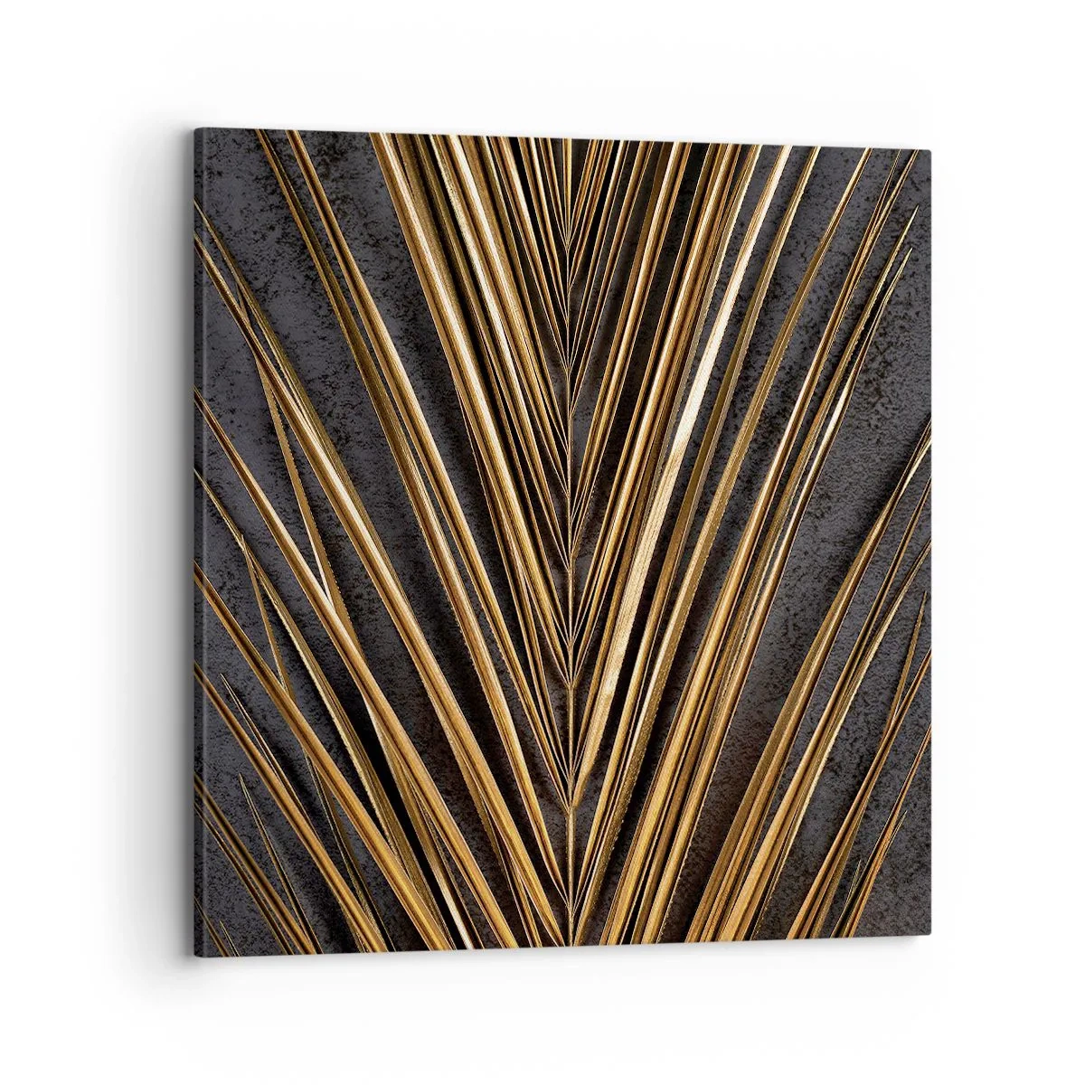 Lærredstryk - Billede på lærred - Tropernes guld - 70x70 cm