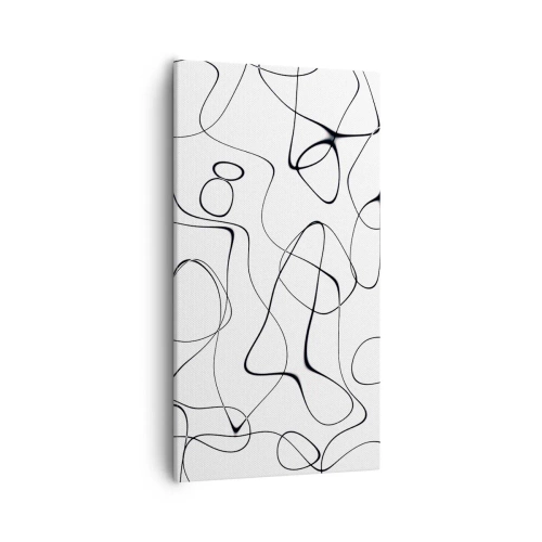 Lærredstryk - Billede på lærred - Livets veje, skæbnens omskiftelser - 55x100 cm