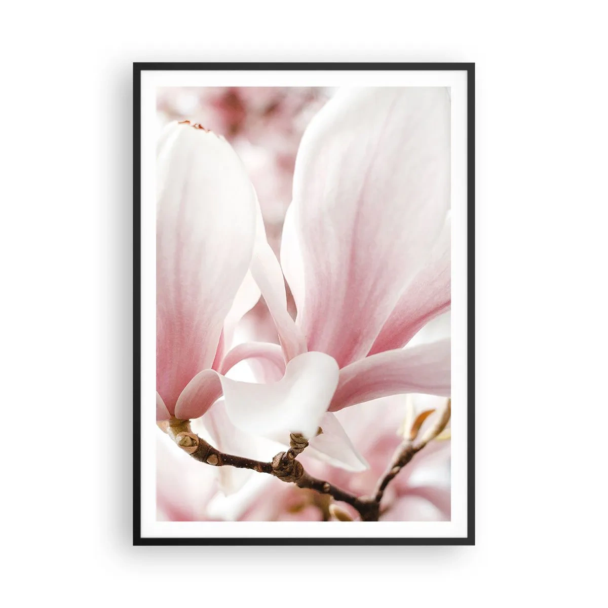 Plakat i sort ramme - Ømhedens umådelighed - 70x100 cm