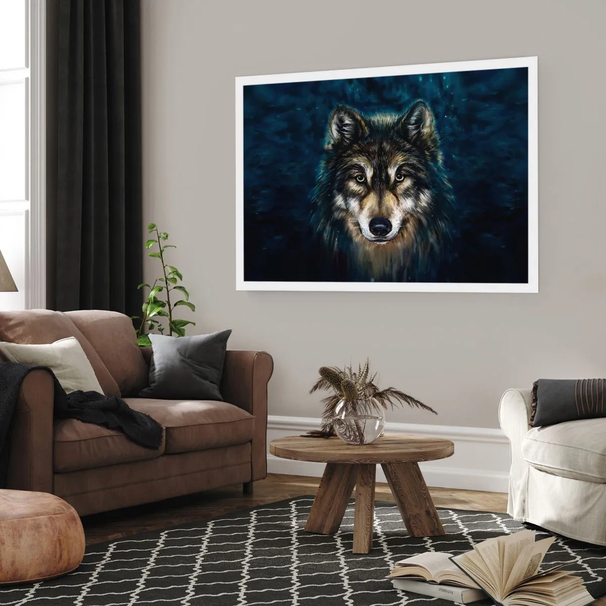 Plakat - Alfa? Og omega - 70x50 cm