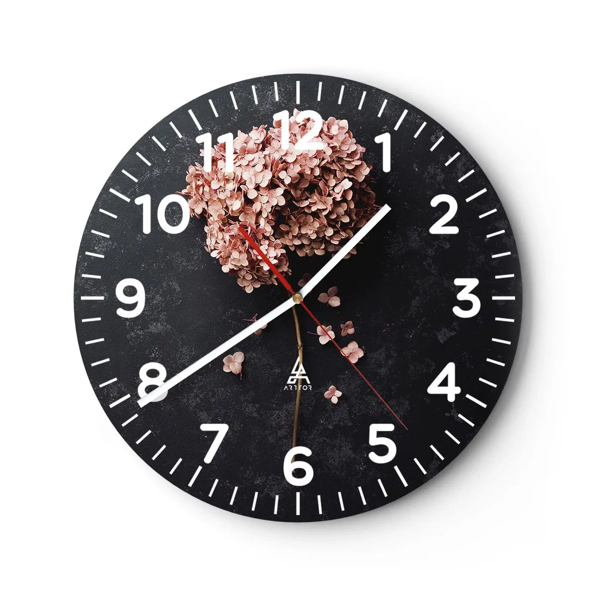 Vægur, Uret - Et virkelig romantisk tegn - 30x30 cm