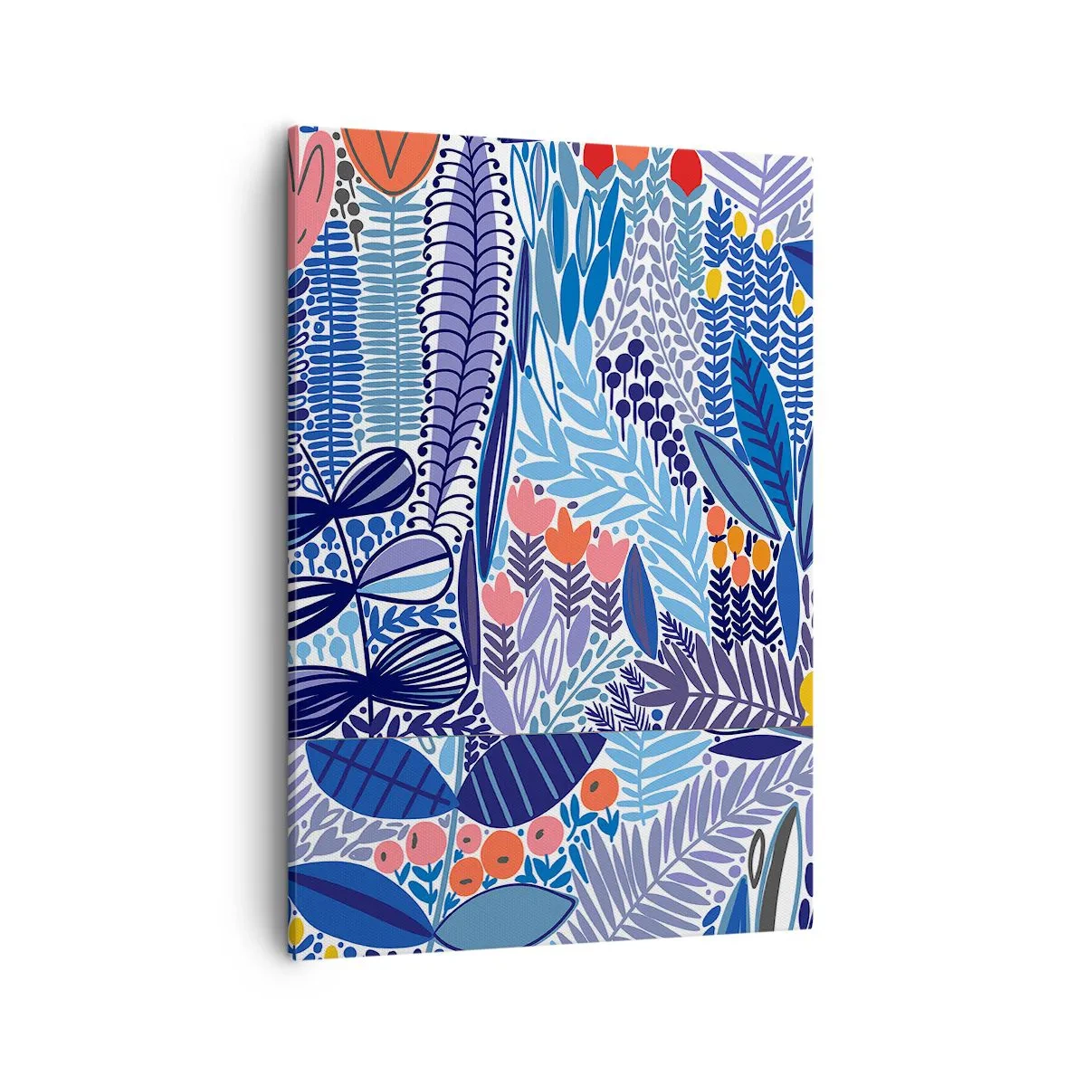 Lærredstryk - Billede på lærred - Hawaiiansk have - 50x70 cm
