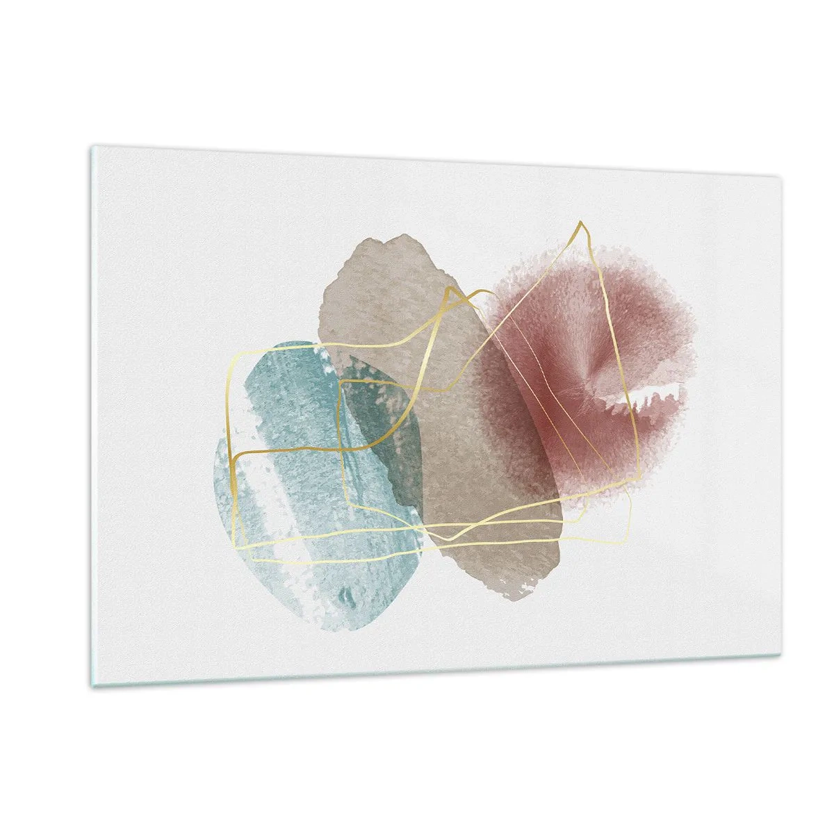 Billede på glas - Rummets perler - 120x80 cm