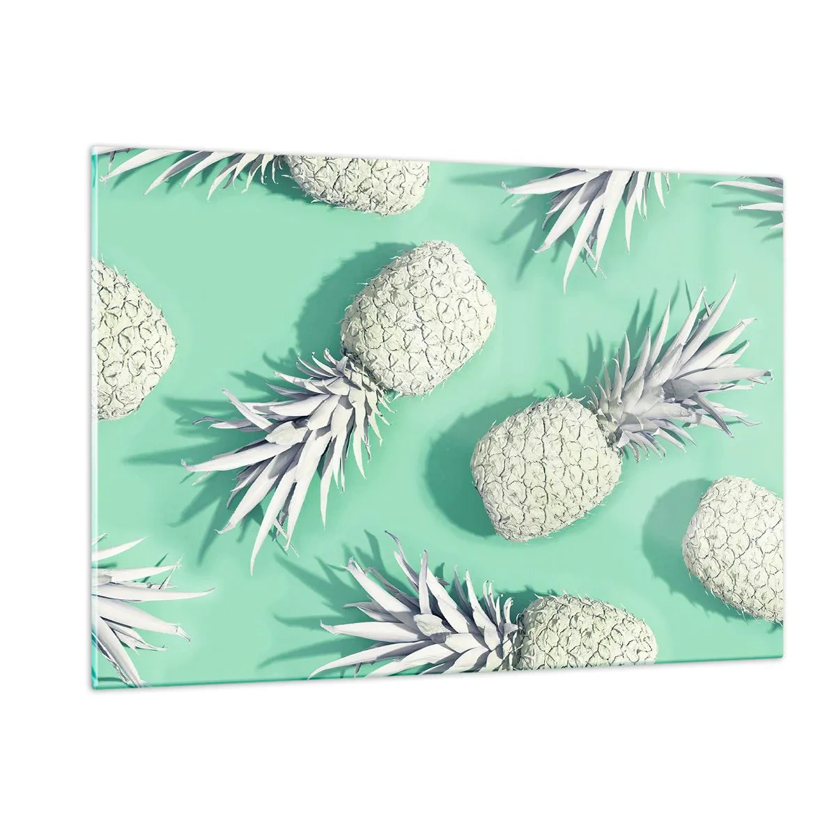 Billede på glas - passer godt sammen med mynte - 120x80 cm