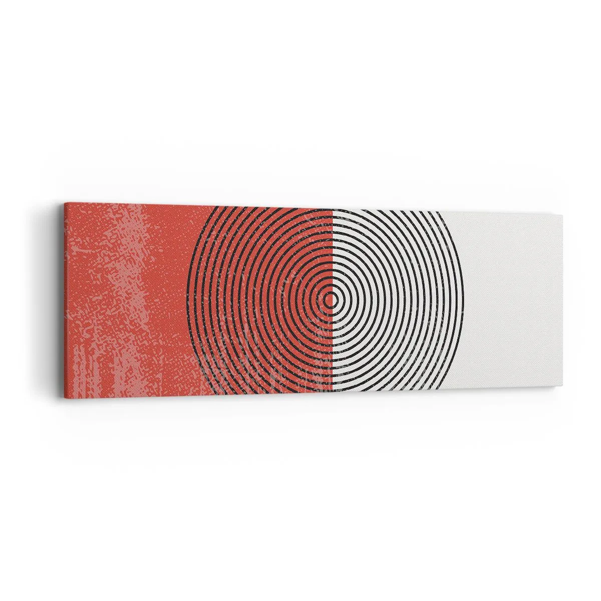 Lærredstryk - Billede på lærred - Lige til sagen - 90x30 cm