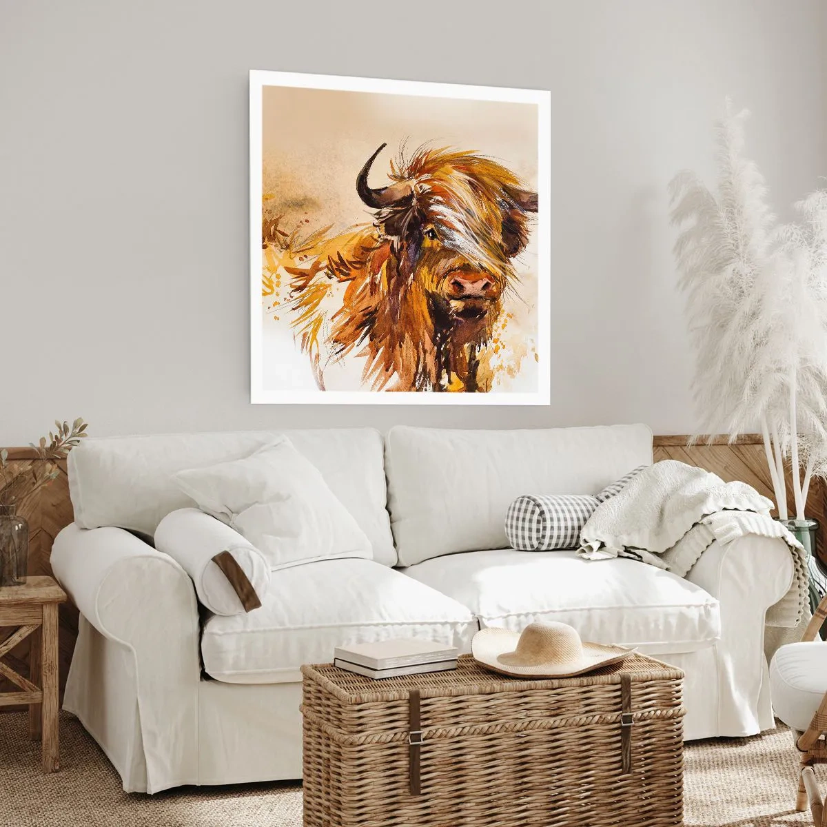 Plakat - Jægerens stolthed - 40x40 cm