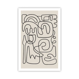 Plakat - På sporet - 61x91 cm