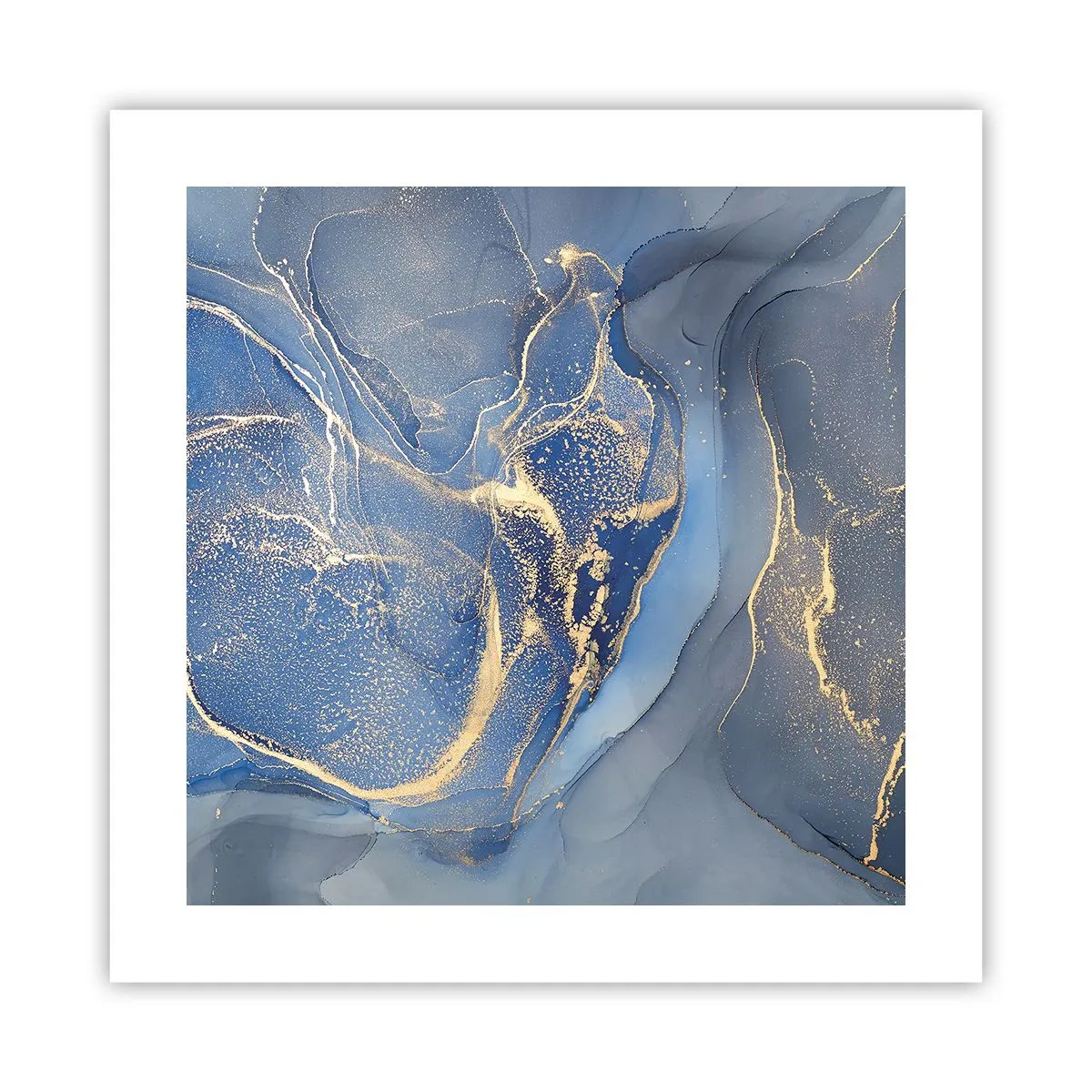 Plakat - Guldstøv - 40x40 cm