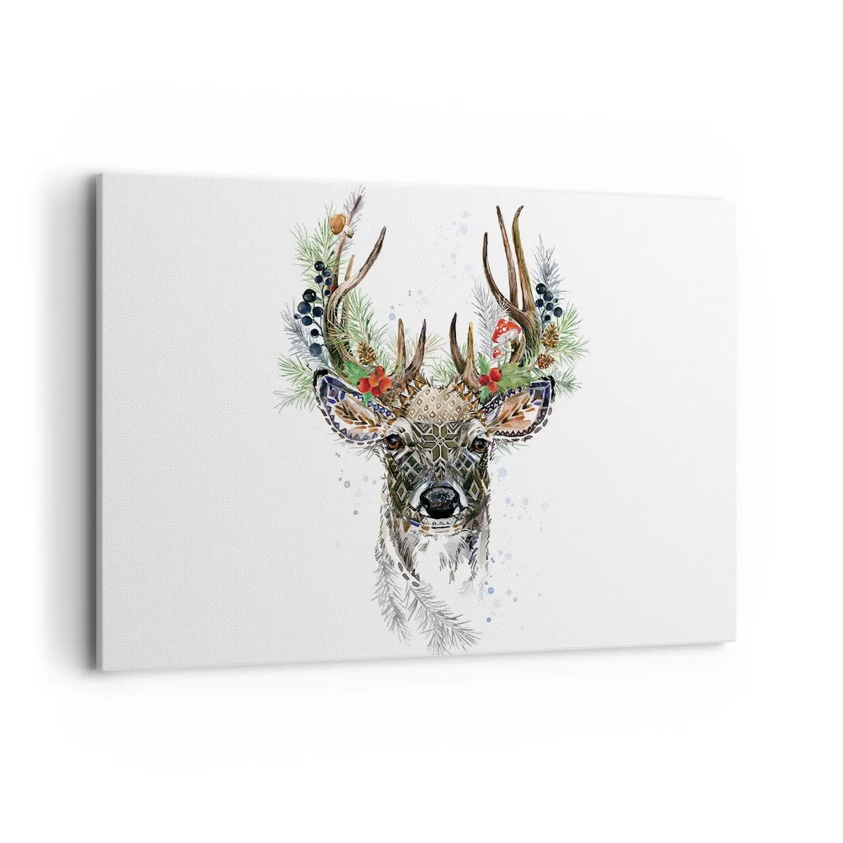 Lærredstryk - Billede på lærred - I festlig påklædning - 120x80 cm